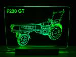 F 220 GT Oldtimer Traktor LED Schild